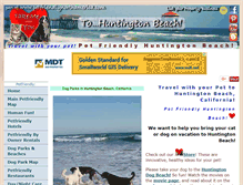 Tablet Screenshot of petfriendlyhuntingtonbeach.com